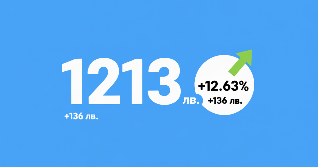 Минималната работна заплата се увеличава на 1213 лева от 1 януари 2026 година